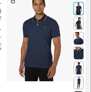 Jack & Jones Mens BLUWIN Polo-